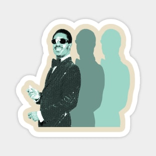 Stevie Wonder Retro Mint Magnet