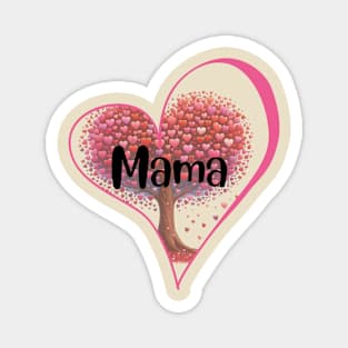 Heart for Mama design Magnet