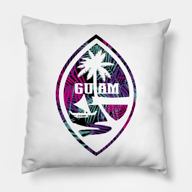 Guam Seal GU 671 Pillow by Dailygrind