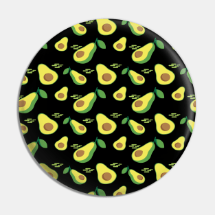 Avocado Pattern Pin