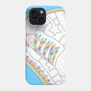 Rainbow Chunky Sneaks Phone Case