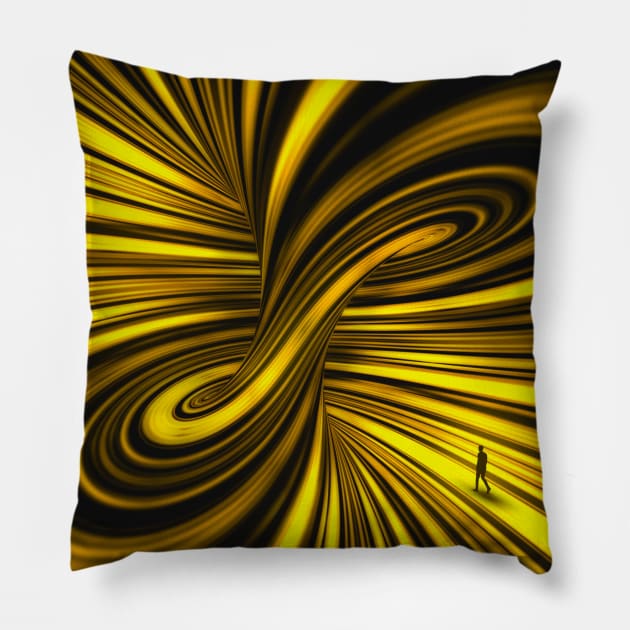 yello mello Pillow by circlestances