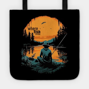 Where fish hide Tote