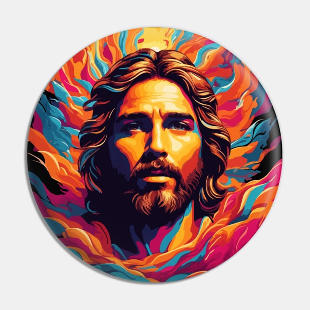 The Lord is with us Pin by CatCoconut-Art