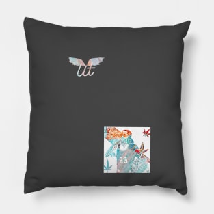 LitQ - Anime Style Art play Basketball and smoke weed Pillow