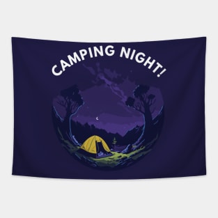 camping night! Tapestry