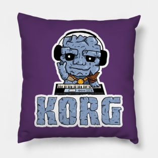 Korg on a KORG Pillow