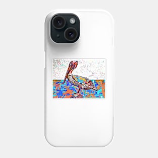 Pelican Painted Phone Case