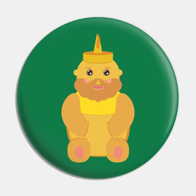 Honey Bear Pin by Ambrosia Salad