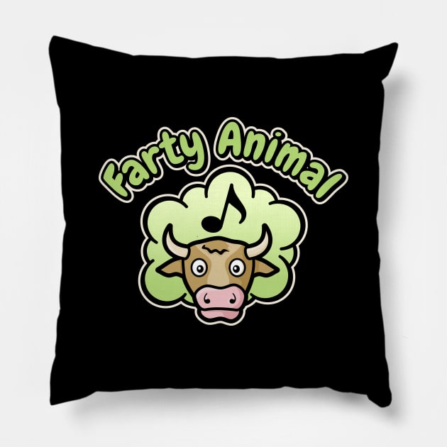 Farty Animal Pillow by sifis