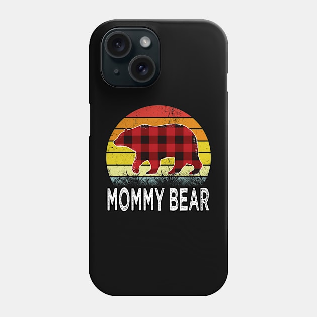 mommy bear mommy Phone Case by Bagshaw Gravity