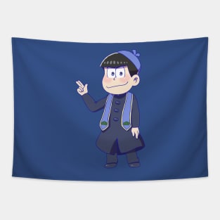 Osomatsu-san : Karamatsu chibi (Priest) Tapestry