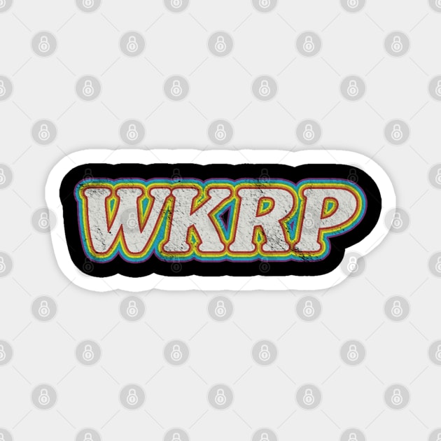 WKRP retro Magnet by Stevendan