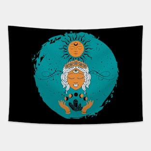 Celestial Child Tapestry