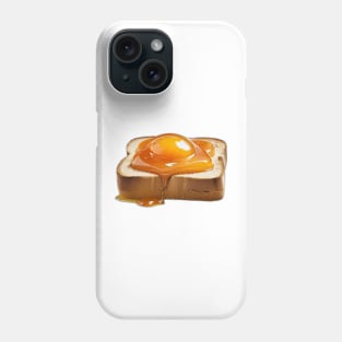 Apricot Kawaii Food Bread Sandwich Yummy Vintage Retro Phone Case