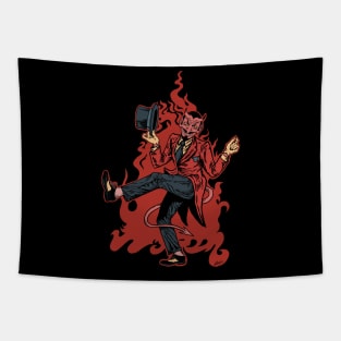 Jazzy Devil Tapestry