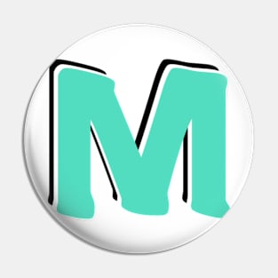 Letter M Pin