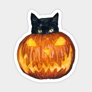 Halloween Cat Magnet