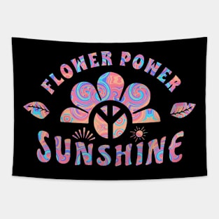 Flower power Sunshine Tapestry