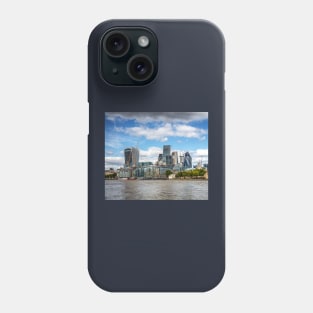 London City, Canary Wharf, London Financial District Phone Case