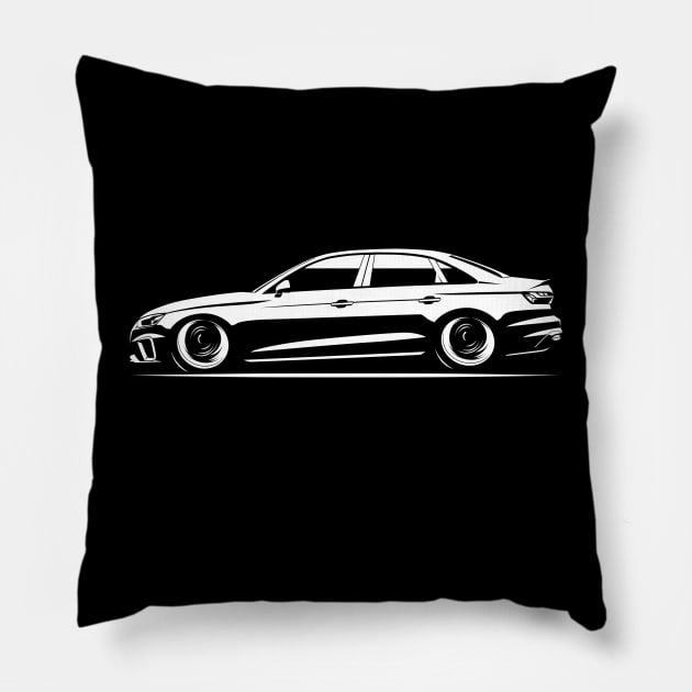 2020 S4 Sedan Pillow by fourdsign