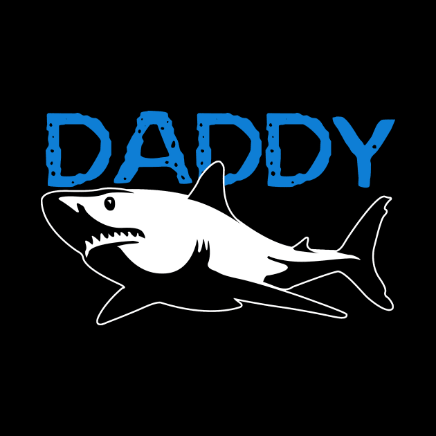 Daddy Shark' Shark Gift by ourwackyhome