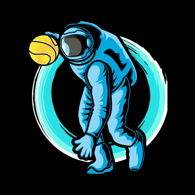 Astronaut Dribble Astro Space by SammyLukas