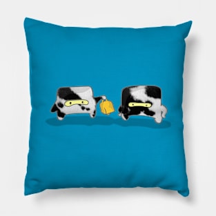 Cow Ninjas Pillow