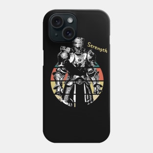 Retro Knight II: Strength Phone Case