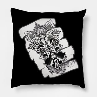 Ganesha Drawing Pillow