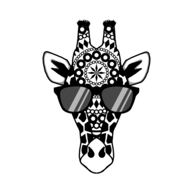Download Summertime Mandala Giraffe | Animal Designs | DopeyArt ...