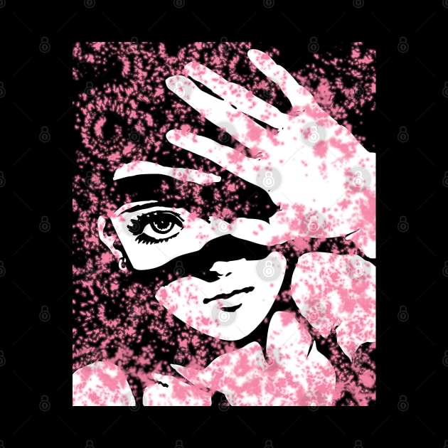 Punk Fashion Style Pink Glowing Girl by Punk Fashion