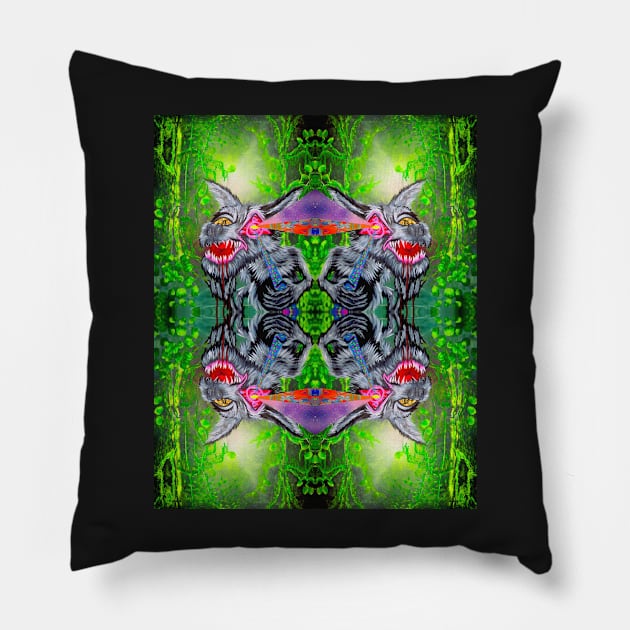 Where Are You Right Now PATTERN Pillow by Jacob Wayne Bryner 