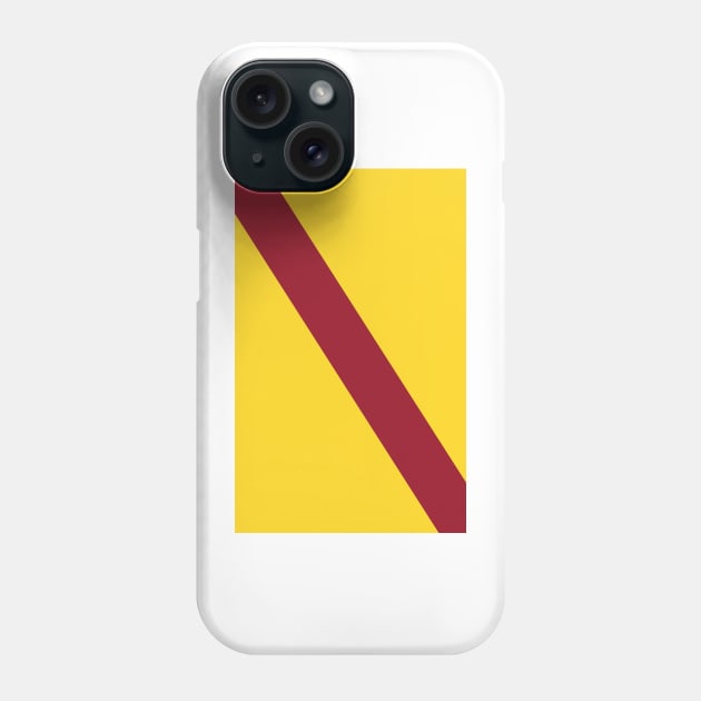 Motherwell 1973 - 76 Amber & Claret Phone Case by Culture-Factory