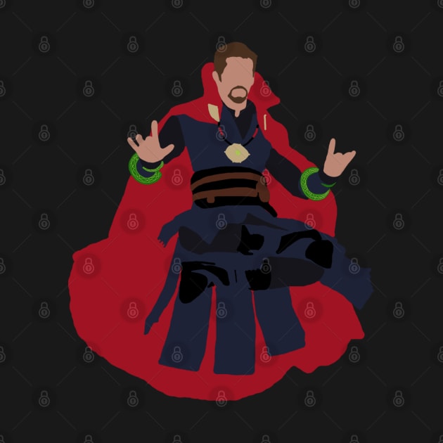 Doctor strange levitating by HIMMLAM