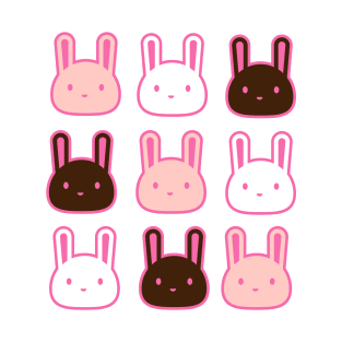 Strawberry, vanilla and chocolate bunny T-Shirt