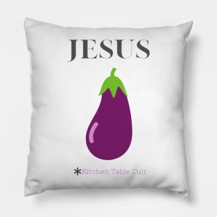 Jesus is an Eggplant Pillow