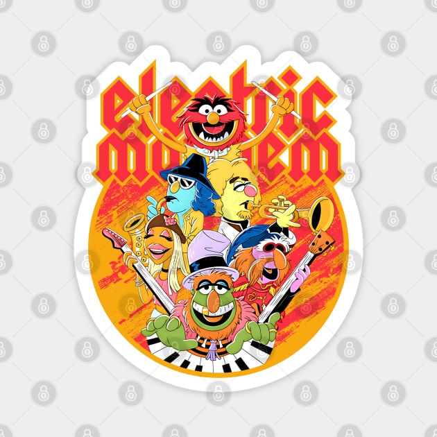 Muppets Electric Mayhem Magnet by Orlind