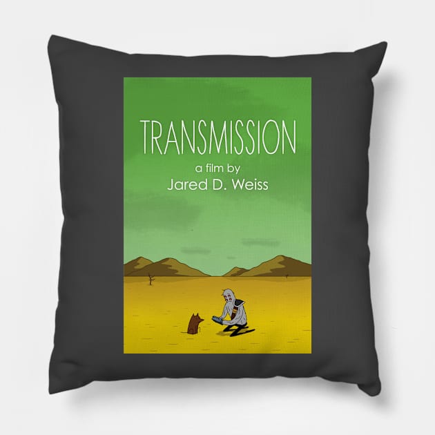 Transmission - Poster Pillow by jareddweiss