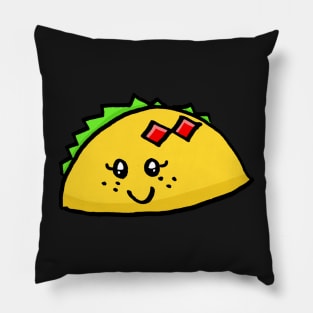 Smiling Tacos Pillow