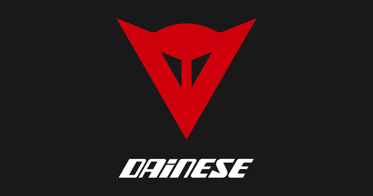 Dainese Logo Potrait Red White - Racing - T-Shirt | TeePublic
