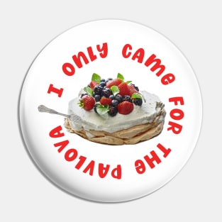 Funny Pavlova Dessert Pin