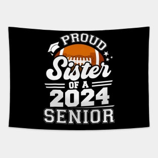 Proud Sister of a 2024 Senior Basketball Graduate Tapestry