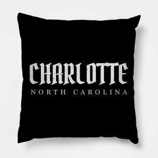 Charlotte, North Carolina Pillow