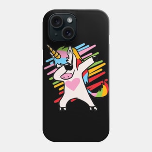 Dabbing Unicorn and Unicorn Dab- Phone Case