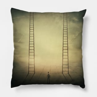 Different life opportunities Pillow