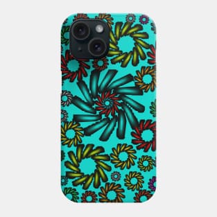 Patterns of Colors - Spiral Phone Case