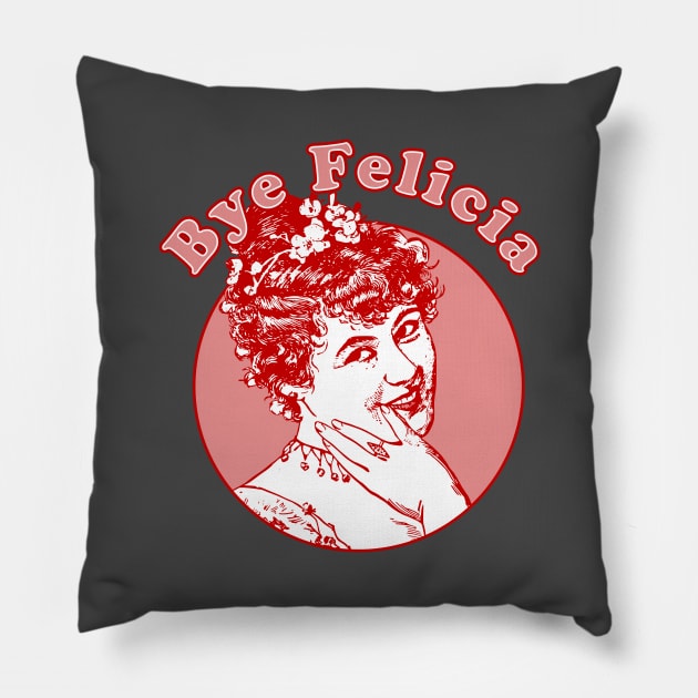 Bye Felicia Pillow by n23tees