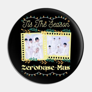 Tis The Season Christmas Zerobaseone Pin