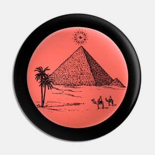 pyramid's eye Pin